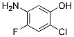 2-Chloro-4-Fluoro-5-Aminophenol 结构式