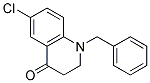 1-Benzyl-6-Chloro-2,3-Dihydroquinolin-4(1H)-One 结构式