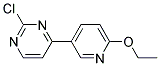 2-Chloro-4-(6-ethoxy-pyridin-3-yl)-pyrimidine 结构式