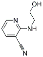 2-[(2-hydroxyethyl)amino]pyridine-3-carbonitrile 结构式