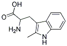 2-amino-3-(2-methyl-1H-indol-3-yl)propanoic acid 结构式