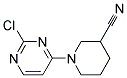 1-(2-chloropyrimidin-4-yl)piperidine-3-carbonitrile 结构式