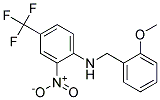 (2-Methoxy-benzyl)-(2-nitro-4-trifluoromethyl-phenyl)-amine 结构式