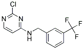 2-chloro-N-[3-(trifluoromethyl)benzyl]pyrimidin-4-amine 结构式
