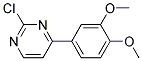 2-Chloro-4-(3,4-dimethoxy-phenyl)-pyrimidine 结构式