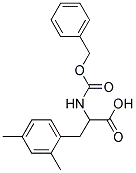 2-{[(benzyloxy)carbonyl]amino}-3-(2,4-dimethylphenyl)propanoic acid 结构式