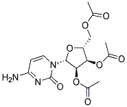 2',3',5'-TRI-O-ACETYLCYTIDINE 结构式