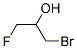 1-Bromo-3-fluoro-2-hydroxypropane 结构式