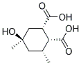 (1A,2A,3A,5A)-5-HYDROXY-3,5-DIMETHYL-1,2-CYCLOHEXANEDICARBOXYLICACID 结构式