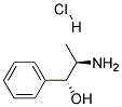 (1R,2R)-2-AMINO-1-PHENYL-1-PROPANOLHYDROCHLORIDE 结构式