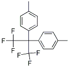 1,1,1,3,3,3-HEXAFLUORO-2,2-DI(P-TOLYL)PROPANE 结构式