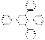1,2,4,6-TETRAPHENYLPIPERAZINE 结构式