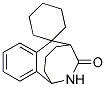 1',2'-DIHYDROSPIRO(CYCLOHEXANE-1,5'-(1,4)PROPANO(5H-2)BENZAZEPIN)-3'(4'H)-ONE 结构式