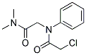 2-((CHLOROACETYL)PHENYLAMINO)-N,N-DIMETHYLACETAMIDE 结构式