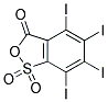 2,3,4,5-TETRAIODO-6-SULFOBENZOICCYCLICANHYDRIDE 结构式