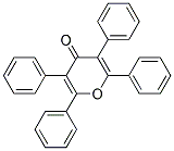 2,3,5,6-TETRAPHENYL-4-PYRANONE 结构式
