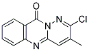 2-CHLORO-3-METHYLPYRIDAZINO(6,1-B)QUINAZOLIN-10-ONE 结构式