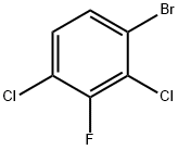 2,4-二氯-3-氟溴苯 结构式