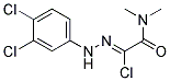 2-Chloro-2-[2-(3,4-dichlorophenyl)hydrazono]-N,N-dimethylacetamide 结构式