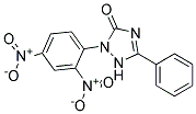 1,2-DIHYDRO-2-(2,4-DINITROPHENYL)-5-PHENYL-3H-1,2,4-TRIAZOL-3-ONE 结构式