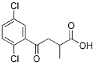 2-Methyl-4-oxo-4-(2',5'-dichlorophenyl)butyric acid 结构式