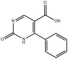 4-苯基-2-羟基嘧啶-5-羧酸 结构式