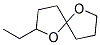 2-Ethyl-1,6-dioxaspiro[4.4]-nonane, 96% (chalcogran, feromone) 结构式