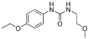 2-ETHOXY-5-[3-(2-METHOXY-ETHYL)-UREIDO]-BENZENE 结构式