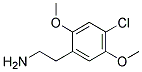 2,5-DIMETHOXY-4-CHLOROPHENETHYLAMINE 结构式