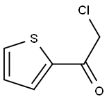 2-(2-CHLOROACETYL) THIOPHENE 结构式