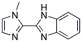 2-(1-METHYLIMIDAZOL-2-YL)-1H-BENZOIMIDAZOLE- 结构式