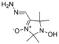 1-HYDROXY-4-FORMYL-2,2,5,5-TETRAMETHYL-3-IMIDAZOLINE-3-OXIDE HYDRAZON 结构式