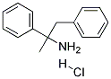 1,2-DIPHENYL-2-PROPYLAMINE HYDROCHLORIDE 结构式