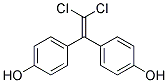 1,1-BIS(4-HYDROXYPHENYL)-2,2-DICHLOROEHTYLENE 结构式