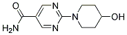 5-酰氨-2-(4-羟基哌啶-1-基)嘧啶 结构式