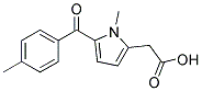 2-(5-(4-甲基-苯甲酰基)-1-甲基-1H-吡咯-2-基)乙酸 结构式