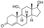 11A-HYDROXYTESTOSTERONE 结构式