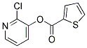 2-CHLORO-3-PYRIDYL THIOPHENE-2-CARBOXYLATE, TECH 结构式