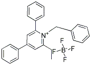 1-BENZYL-2-ETHYL-4,6-DIPHENYLPYRIDINIUM TETRAFLUOROBORATE, TECH 结构式