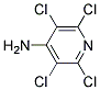 2,3,5,6-TETRACHLOROPYRIDIN-4-AMINE, TECH 结构式