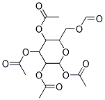 2,3,5-TRI(ACETYLOXY)-6-(FORMYLOXYMETHYL)TETRAHYDRO-2H-PYRAN-4-YL ACETATE, TECH 结构式