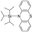 10-(TRIISOPROPYLSILYL)-10H-PHENOTHIAZINE, TECH 结构式