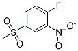 1-FLUORO-4-(METHYLSULFONYL)-2-NITROBENZENE, TECH 结构式