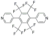 1,4-BIS(4-PYRIDYL)-2,3,5,6-TETRA(TRIFLUOROMETHYL)BENZENE 结构式