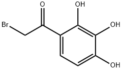2-BROMO-1-(2,3,4-TRIHYDROXY-PHENYL)-ETHANONE 结构式