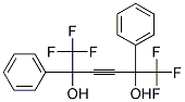 1,1,1,6,6,6-HEXAFLUORO-2,5-DIPHENYL-HEX-3-YNE-2,5-DIOL 结构式