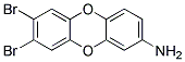 2-AMINO-7,8-DIBROMODIBENZO-P-DIOXIN 结构式