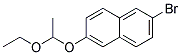 2-BROMO-6-[1-(2-ETHOXY)ETHOXY]NAPHTHALENE 95+% 结构式