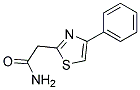 2-(4-PHENYLTHIAZOL-2-YL)ACETAMID 结构式