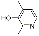2,4-DIMETHYL-3-HYDROXYPYRIDIN 结构式